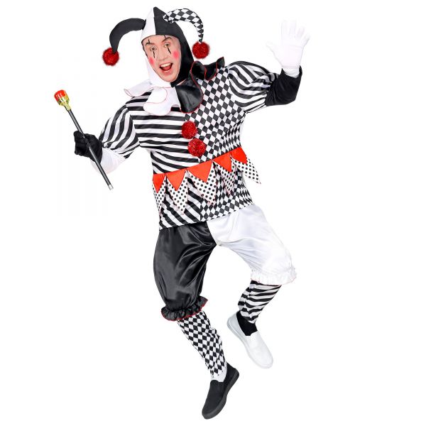 Harlekin (Jacke, Hose, Mütze, Handschuhe), L - Widmann