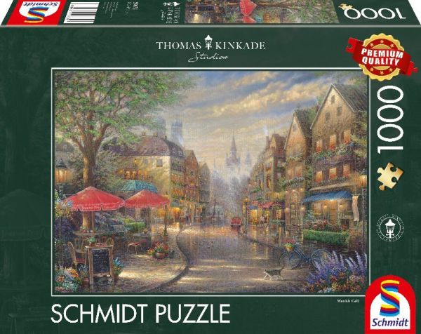 Cafe in München (Puzzle) - Schmidt Spiele