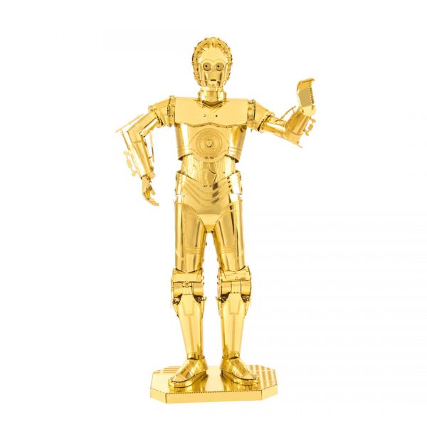 Metal Earth C-3PO (Goldenes Modell) - Metal Earth