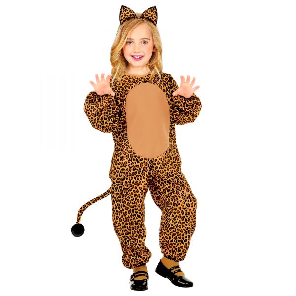 Leopard (Kostüm, Ohren), 104 cm / 2-3 Jahre - Widmann
