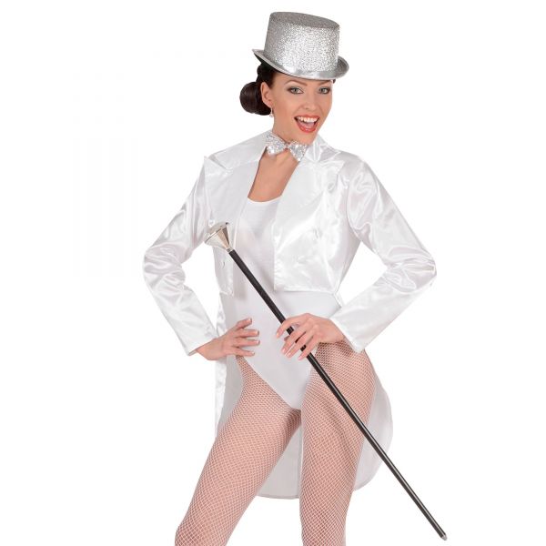 Frauen Frack aus Weissem Satin, S - Widmann