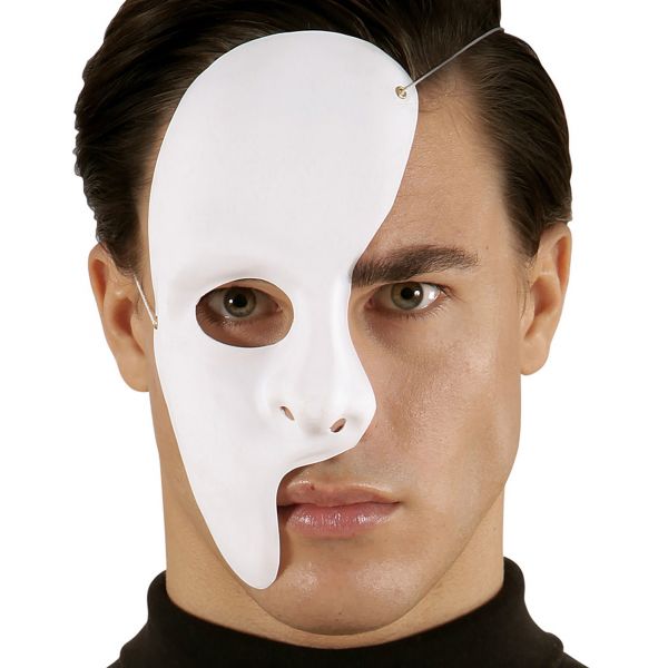 Deluxe Phantom Halbmaske, - Widmann