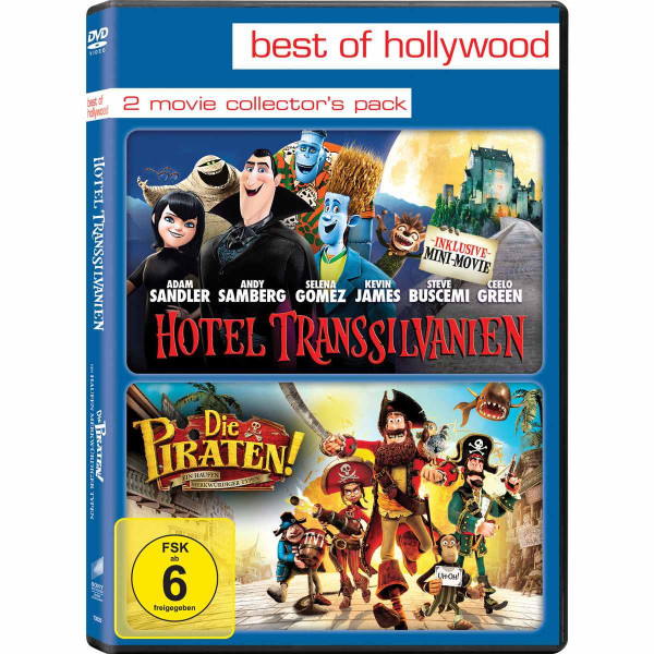 BEST OF HOLLYWOOD - 2 Movie Collector's Pack 156 (Hotel Transsilvanien / Die Piraten - Ein Haufen me - Sony Pictures