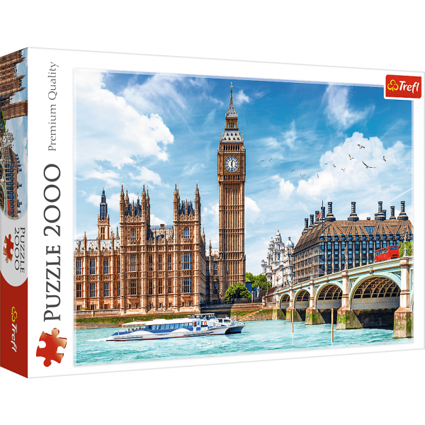 Trefl Puzzle 2000 Big Ben, London - Trefl