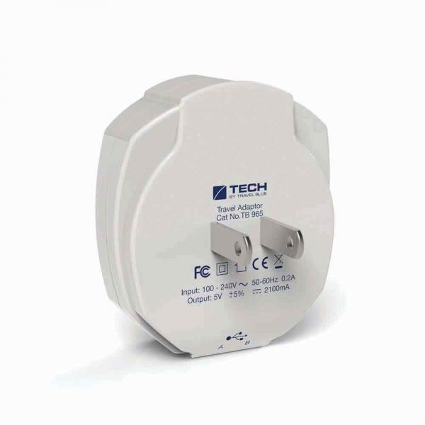 Travel Blue Wall USB Charger - US - Travel Blue
