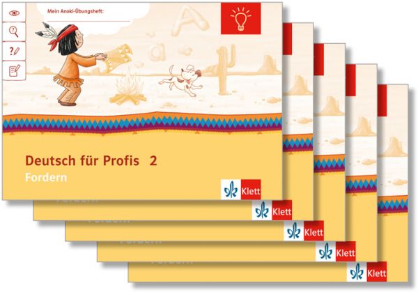 Mein Anoki-Übungsheft - Deutsch für Profis, 2. Klasse: Fordern. Arbeitsheft Klasse 2