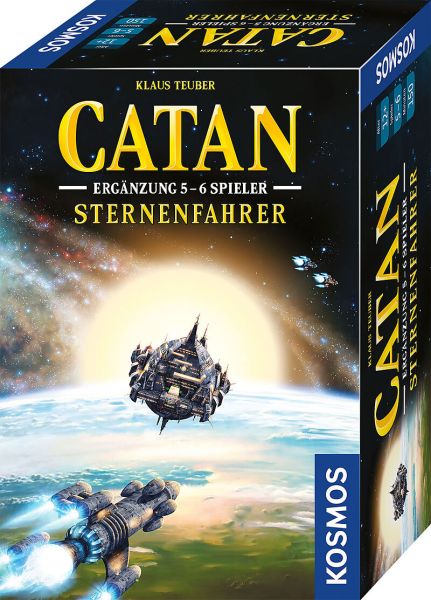 CATAN - Sternenfahrer - Ergänzung 5 und 6 Spieler - Kosmos
