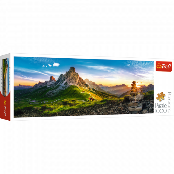 Trefl Puzzle Passo di Giau, Italien Puzzle panorama (1000) - Trefl