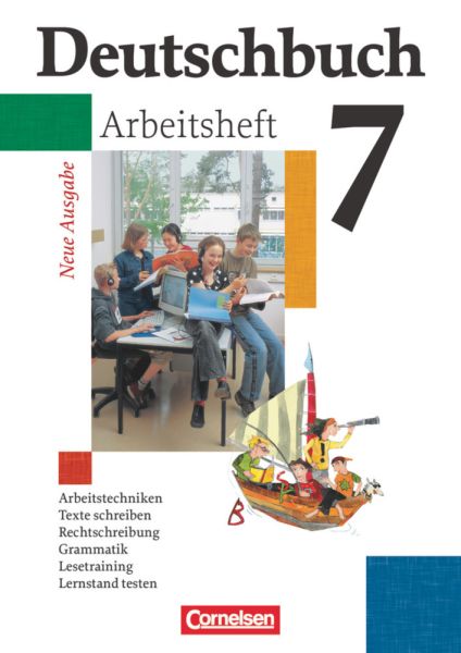 Deutschbuch Gymnasium - Allgemeine bisherige Ausgabe - 7. Schuljahr: Arbeitsheft mit Lösungen