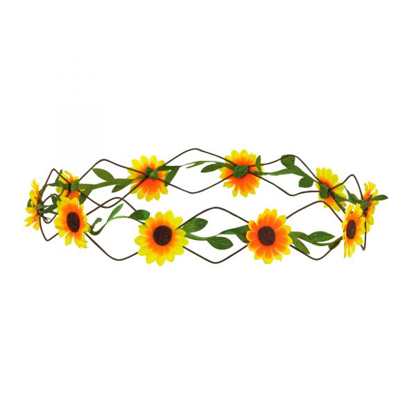 Blumendiadem mit Sonnenblumen, - Widmann