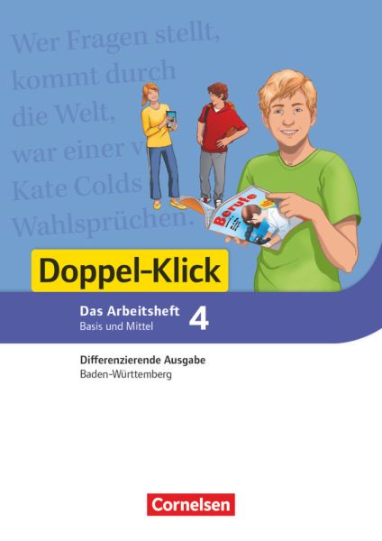 Doppel-Klick - Das Sprach- und Lesebuch - Differenzierende Ausgabe Baden-Württemberg - Band 4: 8. Sc - Cornelsen Verlag