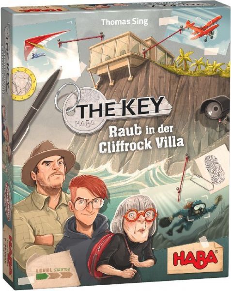 The Key Raub in der Cliffrock-Villa (Kinderspiel) - HABA Sales GmbH &...