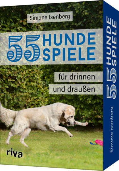 55 Hundespiele: Für drinnen und draußen - riva Verlag,Riva