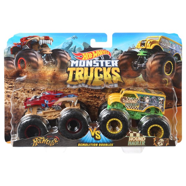 HOT WHEELS Hot Wheels Trucks 2-er Pack 1:64 Die-Cast Fahrzeuge ass. ab 3 Jahren - HOT WHEELS