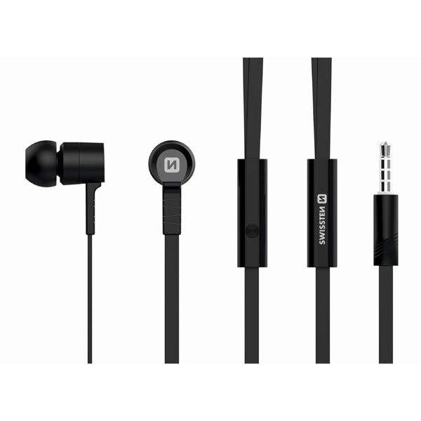 Swissten Earbuds Rainbow YS-D2 schwarz - Swissten