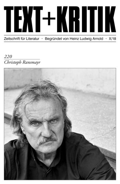 Christoph Ransmayr - Edition Text und ...