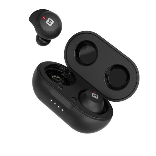 Swissten Bluetooth TWS Earphones Stonebuds, black - Swissten