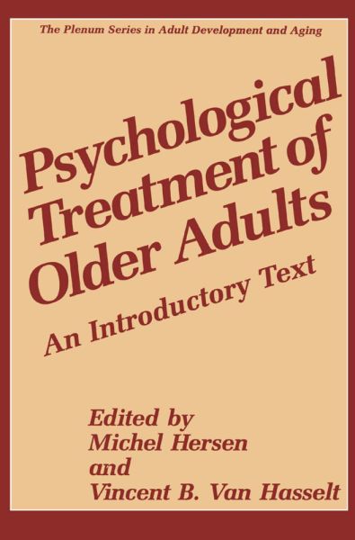Psychological Treatment of Older Adults: An Introductory Text - Springer Berlin,S...