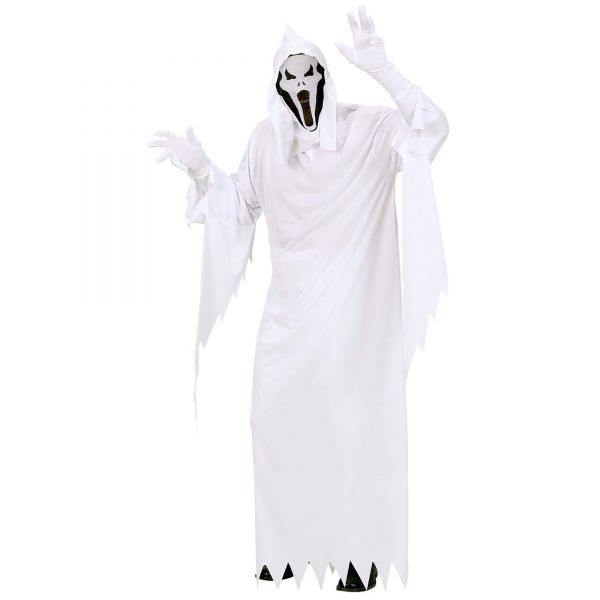 Gespenst (Tunika, Maske mit Kapuze), L - Widmann