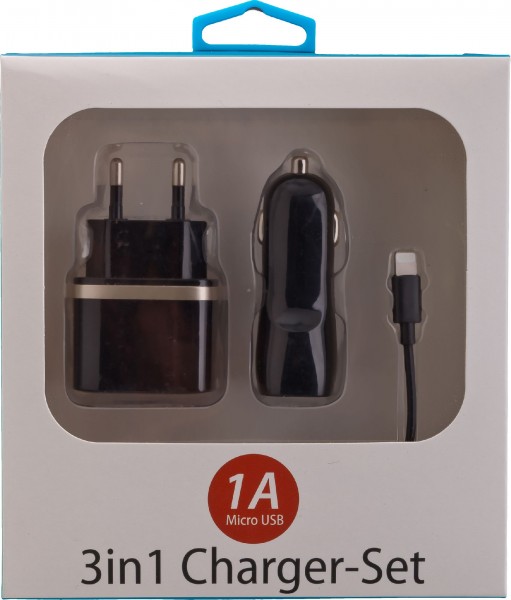 PETER JAECKEL 3in1 Charger Set für Apple iPhone lightning - PETER JAECKEL