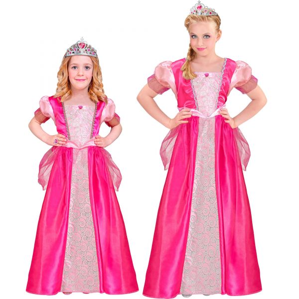 Prinzessin (Kleid, Tiara), 158 cm / 11-13 Jahre - Widmann