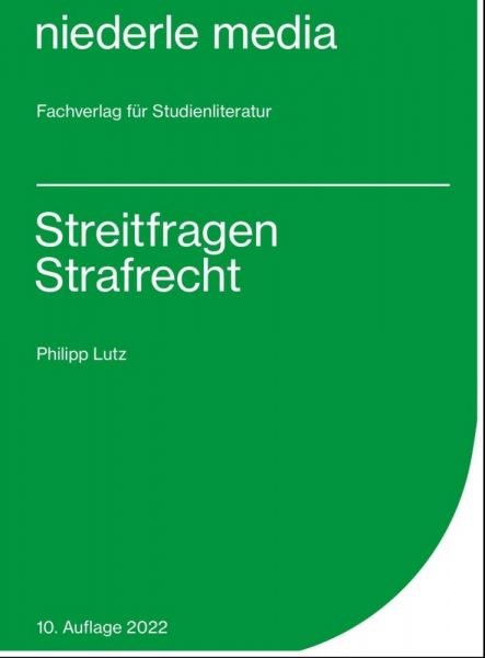 Karteikarten Streitfragen Strafrecht - Niederle Media