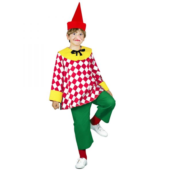 Maerchenmarionette (Coat, Hose, Hut, Nase), 128 cm / 5-7 Jahre - Widmann