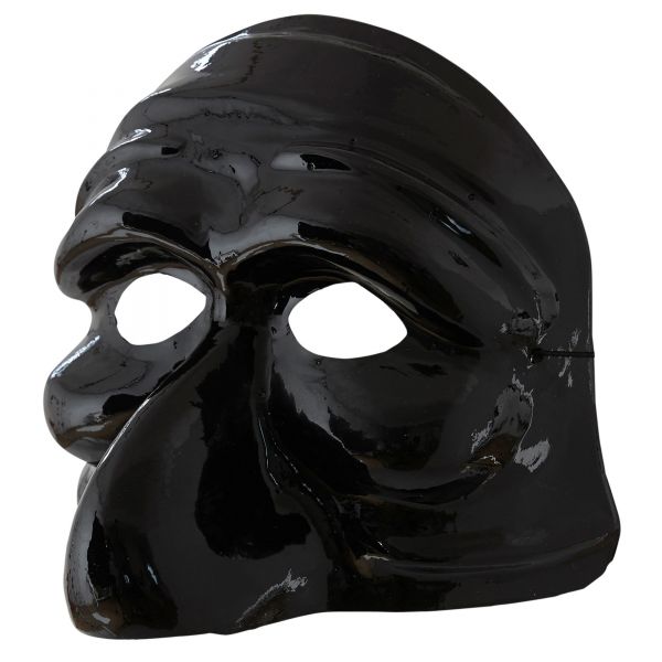 Maske Pulcinella aus Pvc, - Widmann