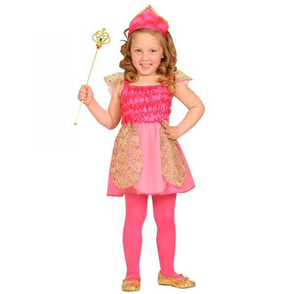 Prinzessin (Kleid, Diadem), 104 cm / 2-3 Jahre - Widmann