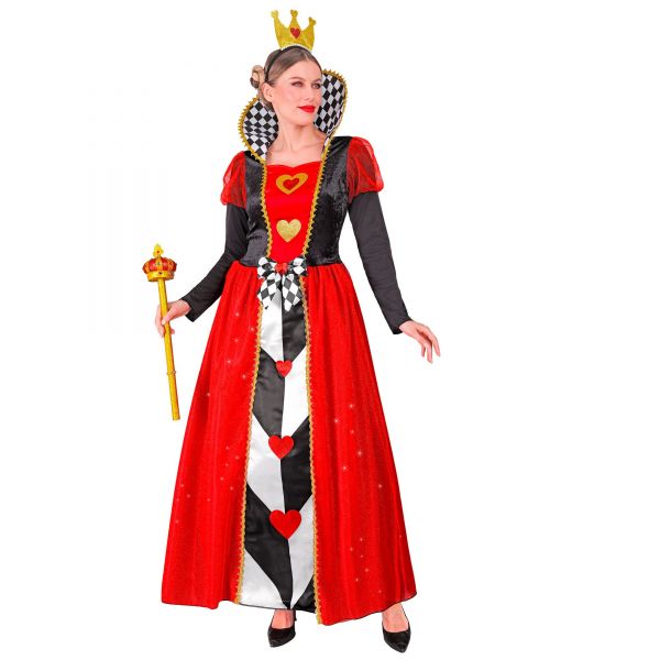 Königin Der Herzen (Kleid, Krone), M - Widmann