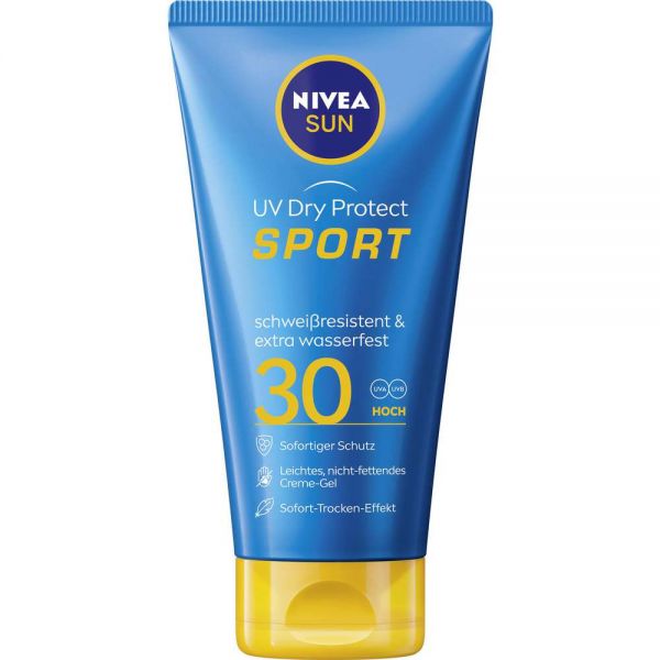 Nivea Sun UV Dry Protect Sport Creme Gel LSF 30 175ml - Nivea