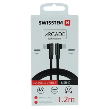 Swissten Datenkabel ARCADE USB-C / USB-C 1.2 M - Swissten