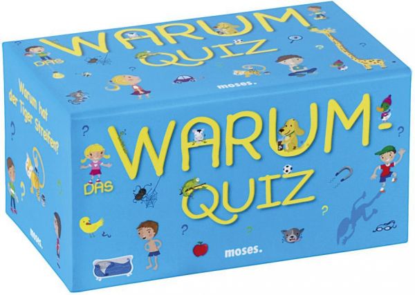 Das Warum-Quiz (Kartenspiel) - moses. Verlag