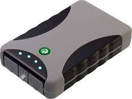 PETER JAECKEL Powerbank OUTDOOR 10400mAh Li-Ion Army Gray, inkl. Micro-USB Ladekabel - PETER JAECKEL