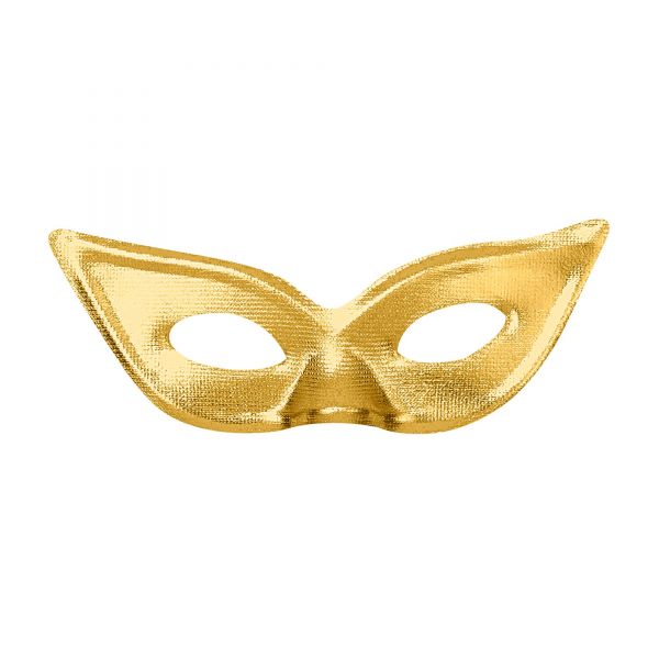 Papillon Augenmaske Gold, - Widmann
