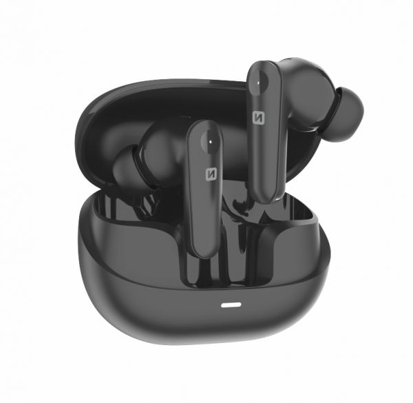 Swissten Bluetooth ANC Earphones FOCUS Schwarz - Swissten