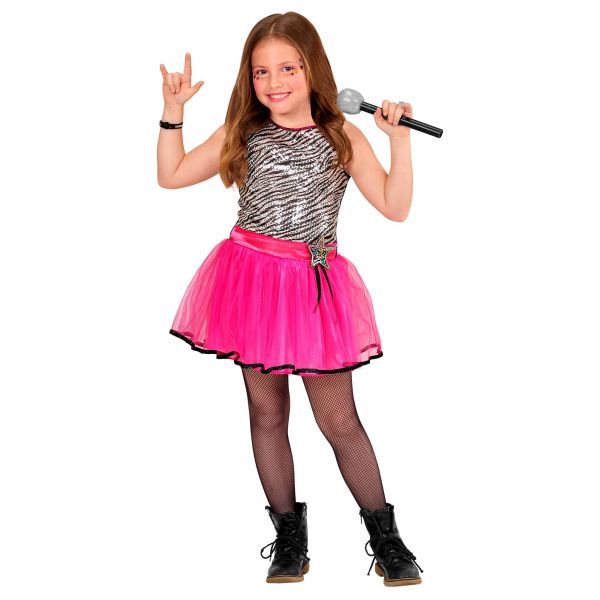 Pop Star (Kleid), 158 cm / 11-13 Jahre - Widmann