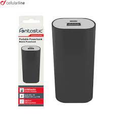 Fontastic Essential Powerbank, 4000mAh, USB, max 1,5W, schwarz - Fontastic