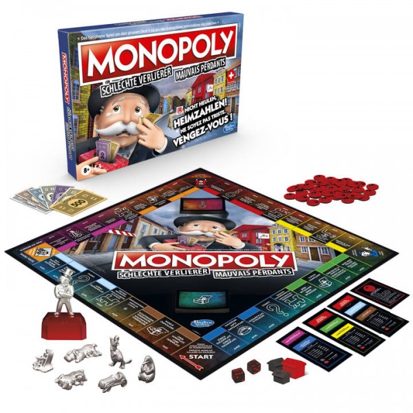 Monopoly für schlechte Verlierer,Schweizer Version - GAMES