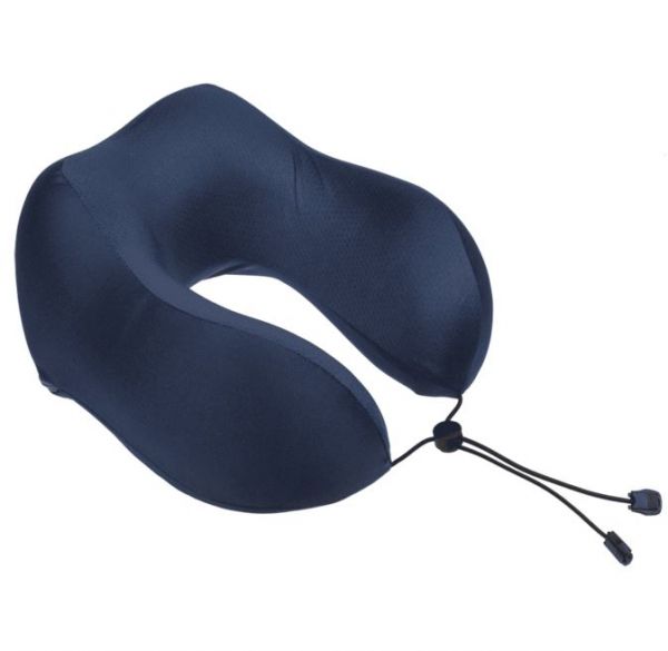 Deluxe Nackenkissen aus Memory Foam, dunkelblau - Out og the Blue