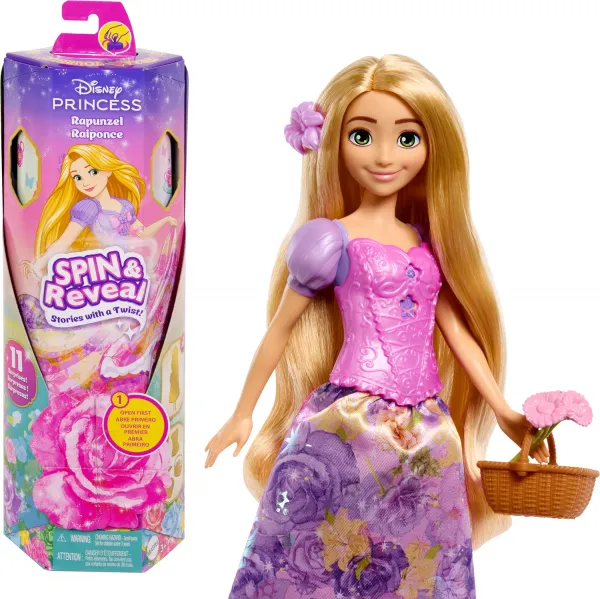 Disney Prinzessin Spin & Reveal Rapunzel Puppe - Disney Prinzessin