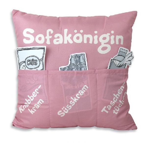 Sofahelden Kissen Sofakönigin - HERGO Creation