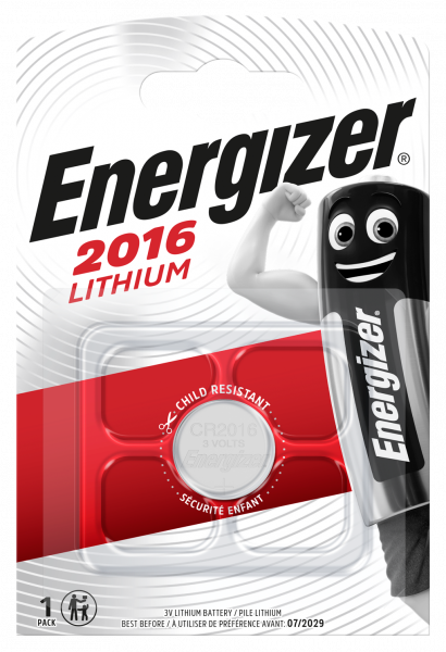 Energizer CR 2016 Lithium 3.0V FSB-1 - Energizer