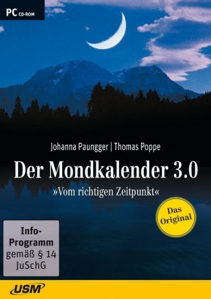 Der Mondkalender 3.0, 1 CD-ROM: Vom richtigen Zeitpunkt - United Soft Media...