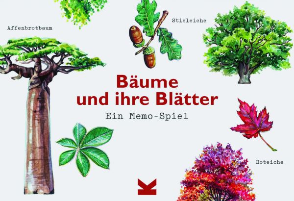 Bäume und ihre Blätter (Kinderspiele): Ein Memo-Spiel - Laurence King Ver...