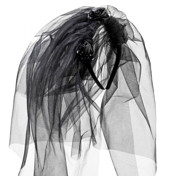 Schwarze Witwe Schleier, - Widmann