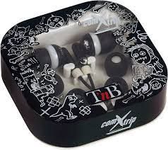 TNB ComXtrip earphones-Box including 4 earpads Black - TNB