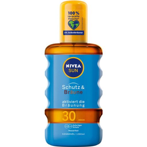 Nivea Sun Protect & Bronze Sonnenöl LSF 30 - 200 ml - Nivea