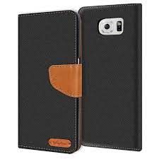 2GO S6Edge Book Case Business schwarz fuer Samsung Galaxy S6 Edge - 2Go