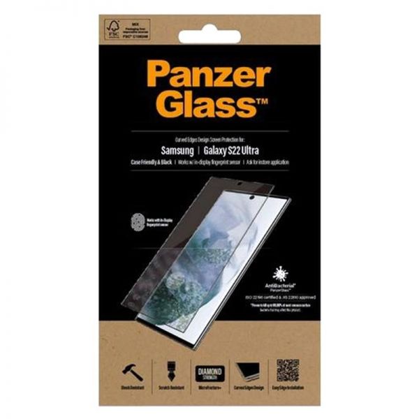 Panzerglass Displayschutz Case Friendly Samsung Galaxy S22 Ultra - Panzerglass